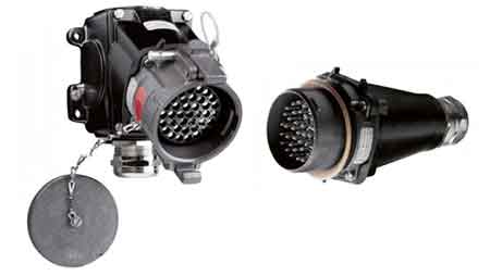 Marechal DXN37C Multi-Contact Connectors - Hazardous Area ATEX Explosion Proof Plugs & Sockets